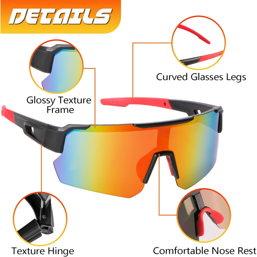 Gafas de sol deportivas para ciclismo, running y actividades al aire libre
