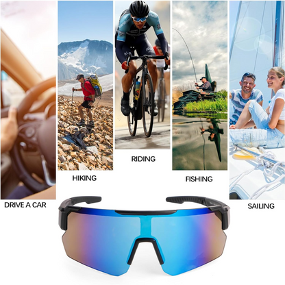 Gafas de sol deportivas para ciclismo, running y actividades al aire libre